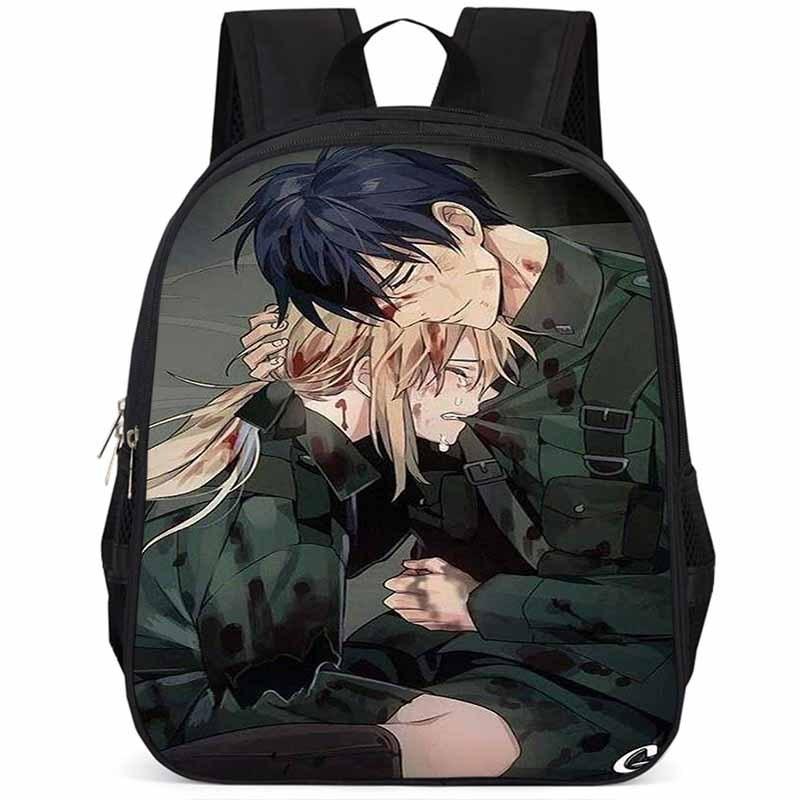 Spacious 15-inch Children s Backpack Lightweight Oxford Fabric For School Use StyleA