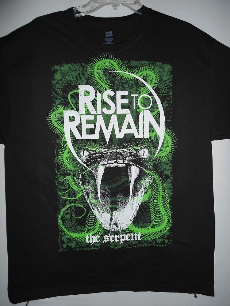 RISE TO REMAIN OFFICIAL OLD STOCK MERCH BAND CONCERT MUSIC  LARGE Unisex T-Shirt XL