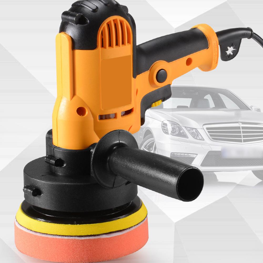 Machine de polissage et de glaçage de voiture à vitesse réglable de 700 W, polisseuse électrique pour métal et meubles