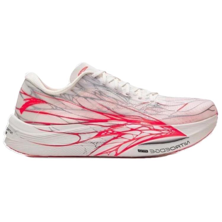 Anta C202 5 GT Pro Trendy Versatile Shock Absorbing Durable Low Top Casual Running Shoes Women sneaker White Red 122455561-3