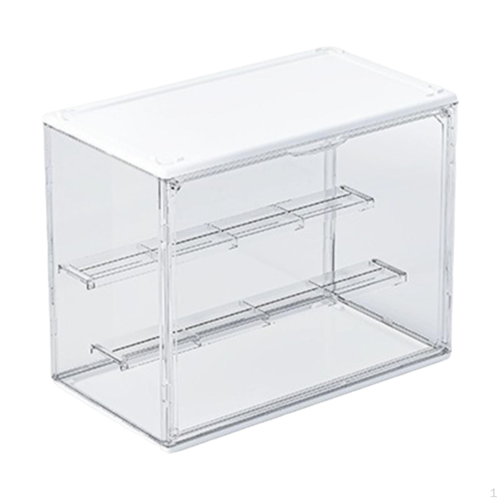 

Витрина для коллекционных предметов, полка для фигурок, сувениров, статуэток, кукол, пылезащитная дверь white lid