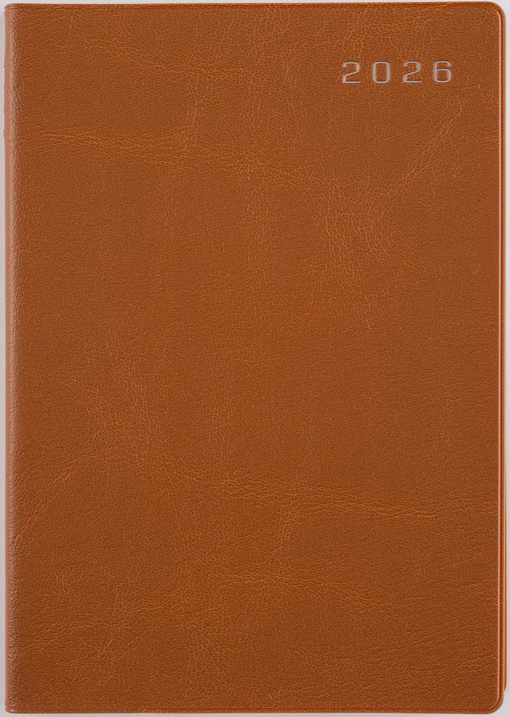 Takahashi 2026 A5 Weekly New 88 January Diary, Camel, No. (Starts 2026)