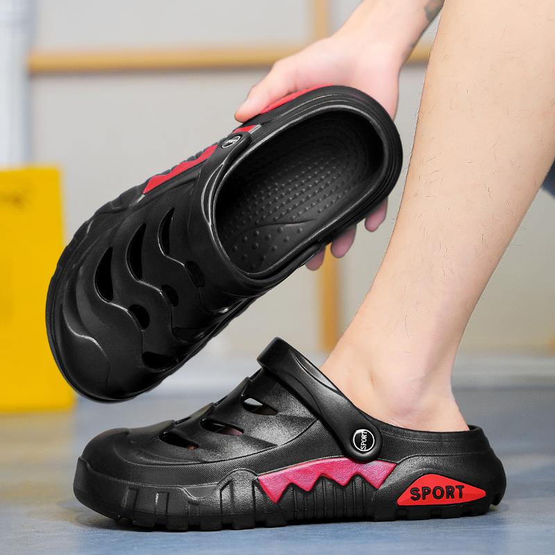 Fashion EVA Men's Slippers Summer Classics Mens Casual Lightweight Shoes Men Soft Outdoor Sandals Beach Non-slip Slides New Fashion