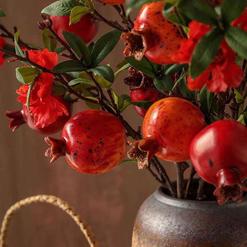 Artificial Mixed Fruit & Flower Arrangement for Living Room and Dining Entrance