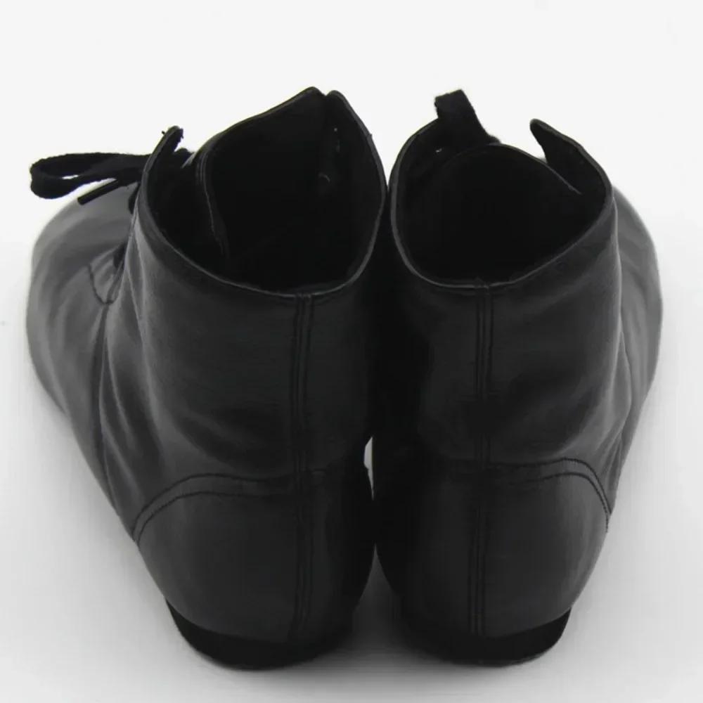 Mode 1 Paar Erwachsene Kind Jazz Tanzschuhe Schnürstiefel Frau Jazz Sneaker Tanzschuhe Weiche Leichte Jazzstiefel Ballettschuhe