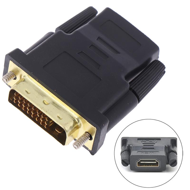 Hdmi Female To Female Vga 24+1Pin Dvi Male Hdmi Male Adapter Connector Hdtv