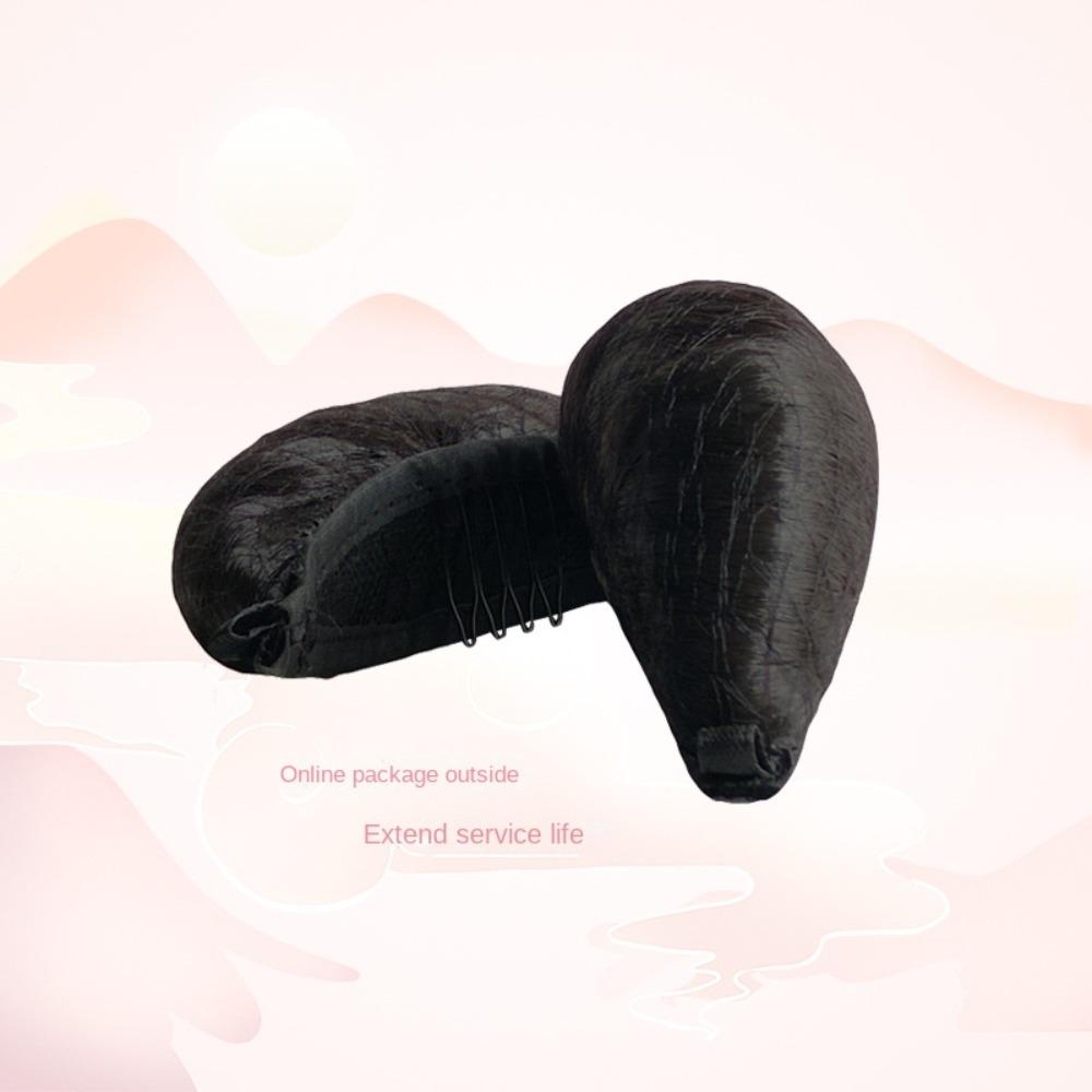 Headdress Retro Hair Pad Croissant Chignon Fairy Wig Bag Hanfu Cosplay Hair Bun Horns Hairpins