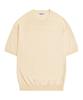 UNTAPPED STUDIO [2Pack] Washable Cool Cotton Short Sleeve Round Knit 4 Colors (B Type)