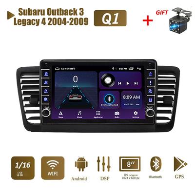 Android Voor Subaru Outback 3 Legacy 4 2004-2009 Met Knop Knop Auto Radio Video Multimedia GPS Speler 1 + 16 GB
