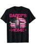 Funny Gift Dad's Home  Pink 2025 Bring America Back T-Shirt Unisex Style Shirt  And Wo Clothing Streetwear Y2k