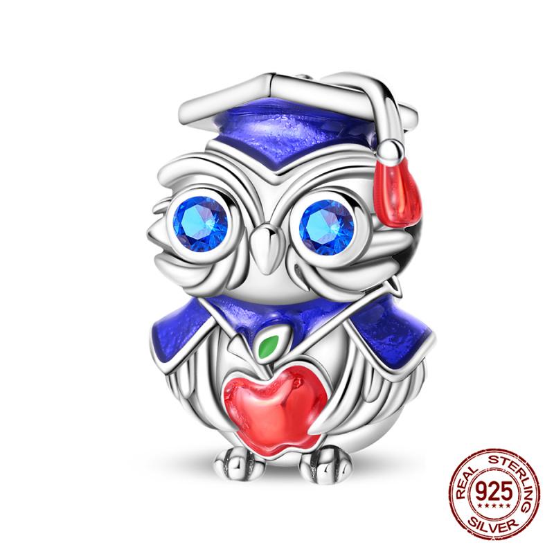 100% Copper Original Cat Couple Chain Beads Romantic Butterfly Charms Fit Bracelet Diy Jewelry Making Women Gift