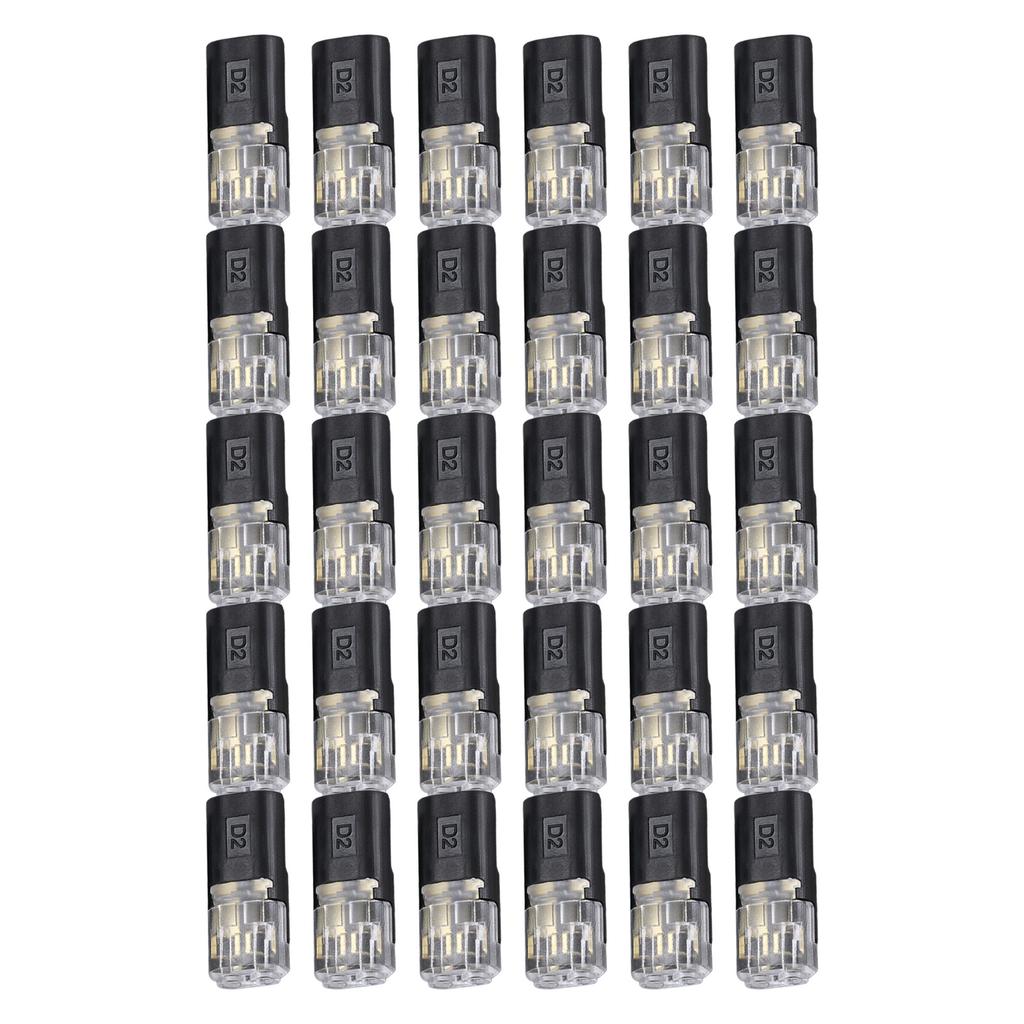 D1 D2 LED Drahtverbinder Plug and Play Lötfreie Klemmenblöcke für Beleuchtung PVC-isoliert