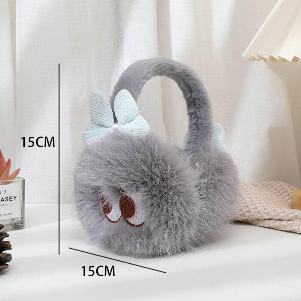 Thickened Foldable Earmuffs Cold Protection Faux Fur Ear-Muffs  For Women Men Outdoor