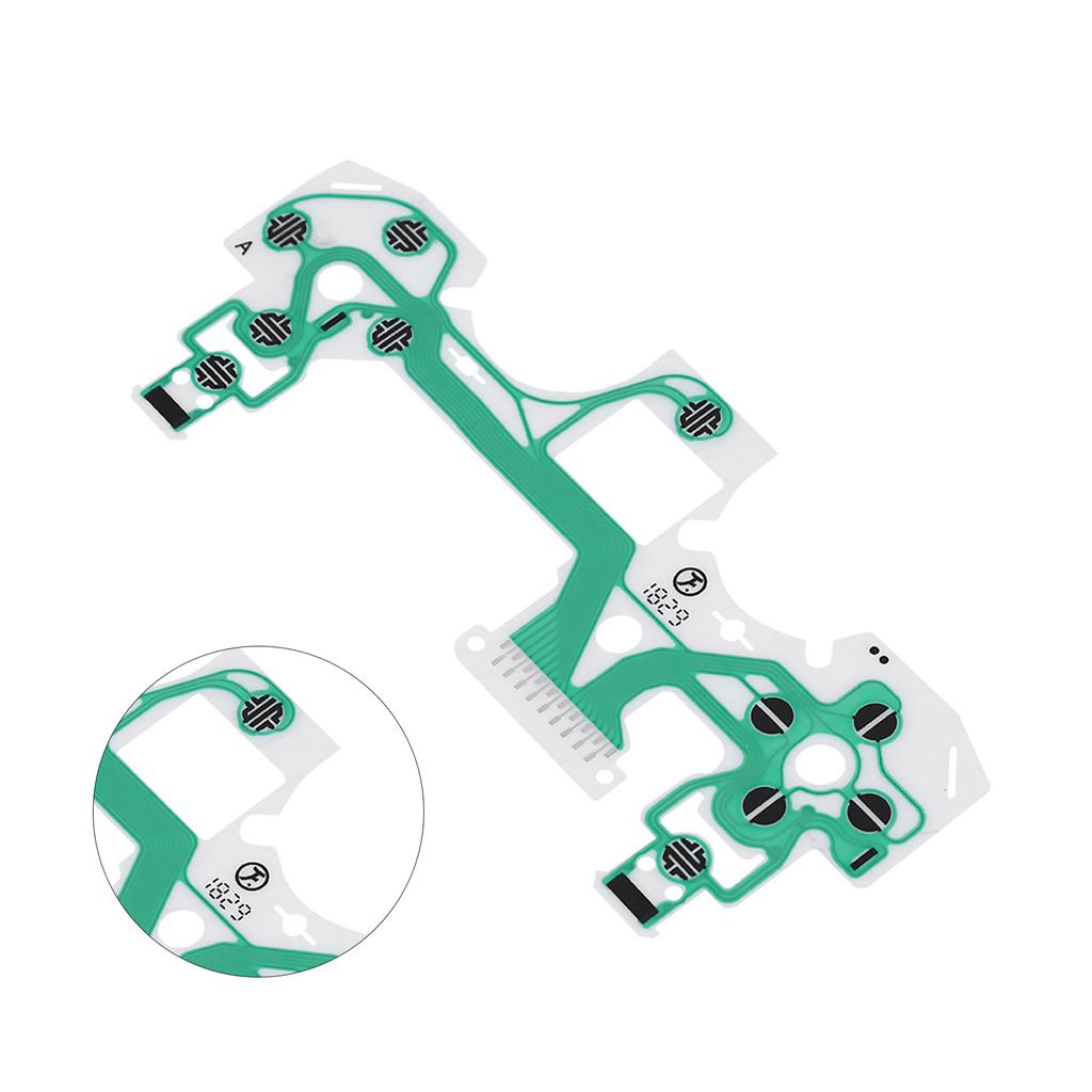 10Pcs Replacement Part Green Keypad Conductive Film For Sony Playstation 4 PS4 Controller