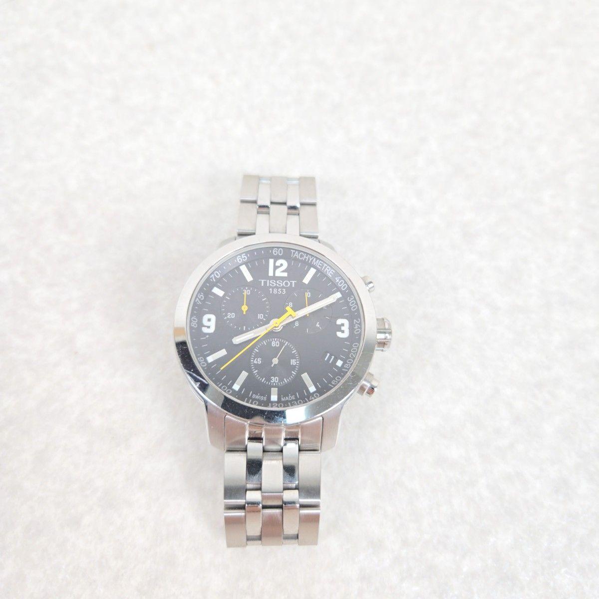 Used TISSOT PRC200 Chronograph T055417A Watch Men s