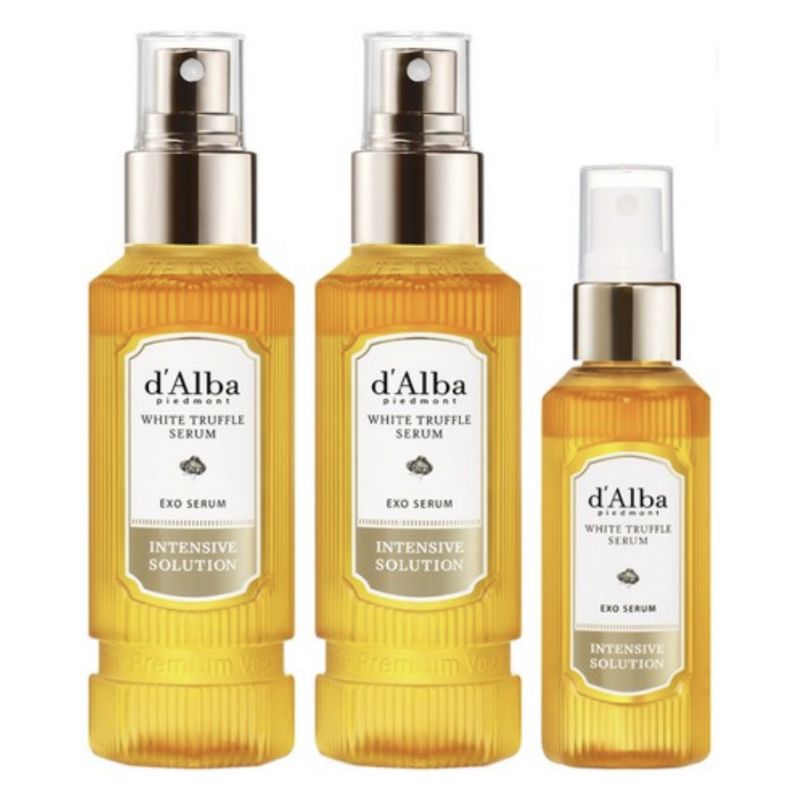 

d Alba White Truffle Exosome Intensive Serum Set – 100ml x2 + 60ml Luxury Brightening & Firming Serum Set