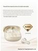 Water Drop Style Wireless Bluetooth Semi-In-Ear Earphones with Electroplated Frosted Transparent Case