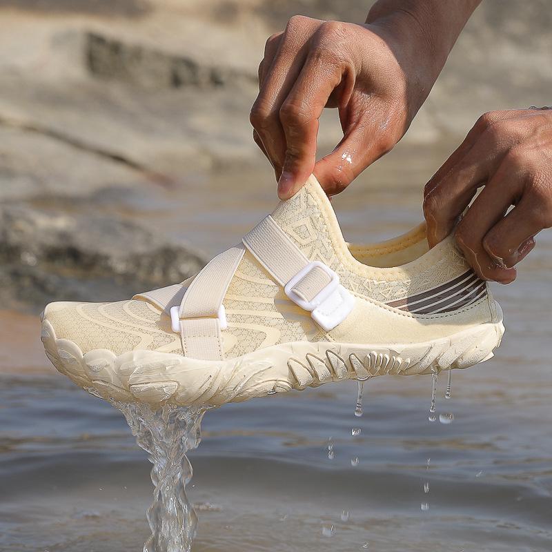 Snabbtorkande utomhusskor med fem tår för män och kvinnor för strand, simning, vadning och fitness