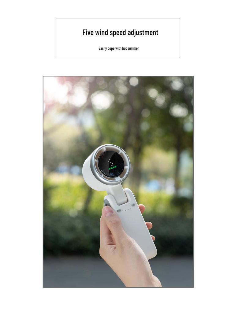 USB Handheld & Desktop Portable Leafless Fan