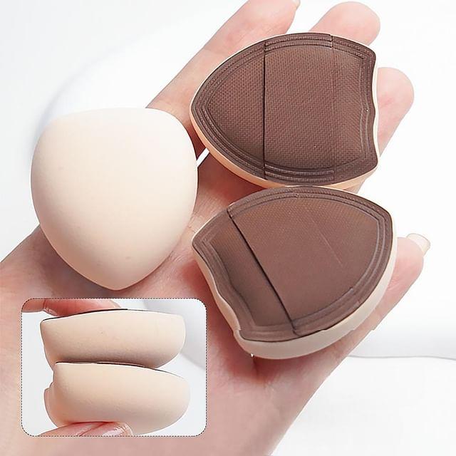 denivyse - Mini Finger Powder Puff / Set Almond