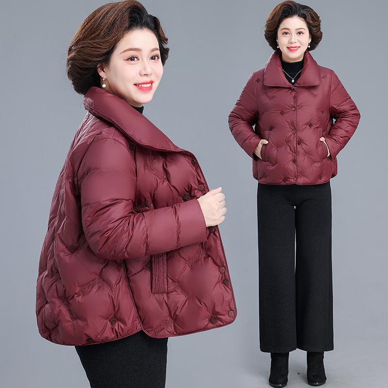 

Women s Winter Fashion 2025 Warm Cotton Jacket for Mid-Aged & Elderly 2XL (recommended 60-67.5 kg)