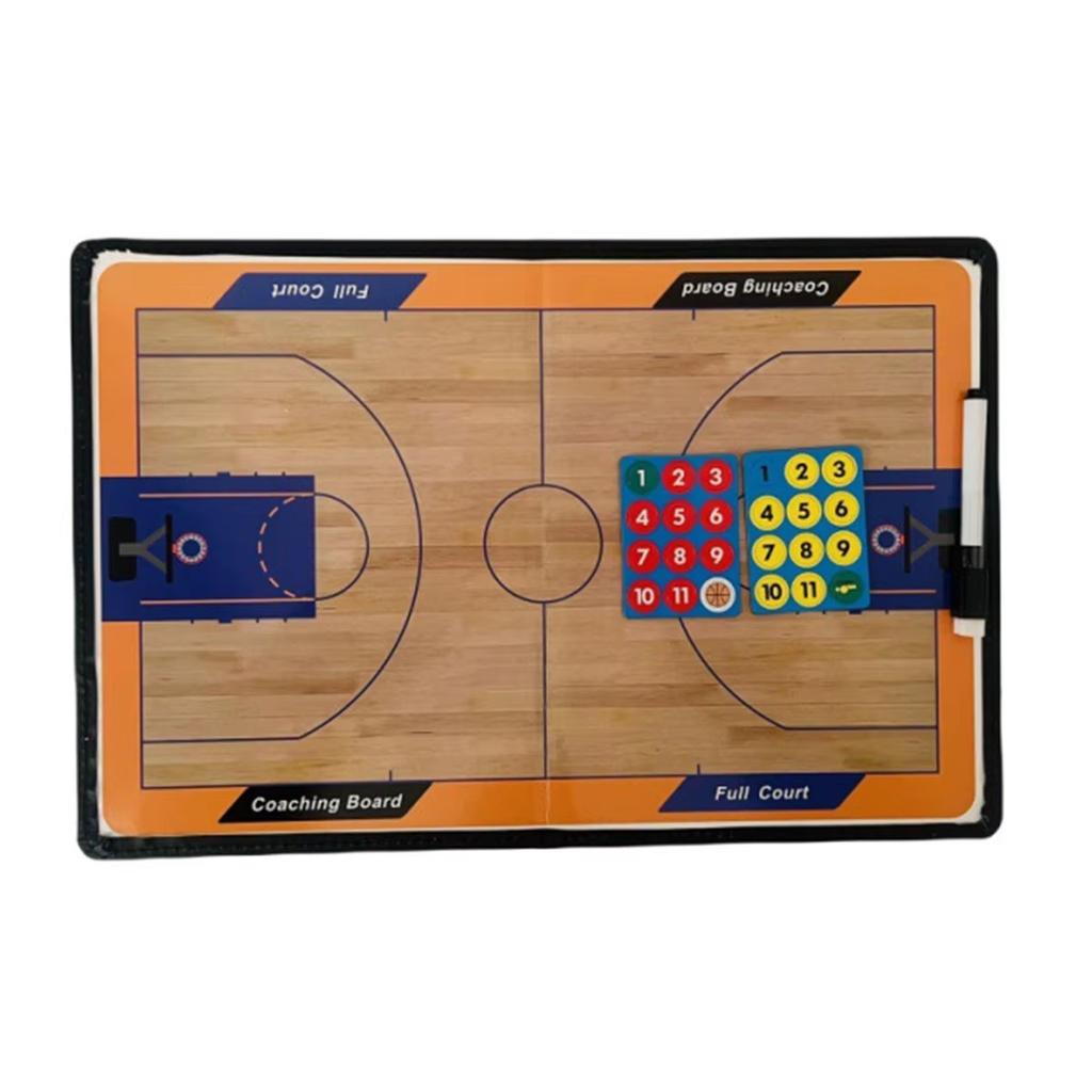 1PC Football Basketball Tactical Board Foldable Wipeable Coaching Board Training Equipment
