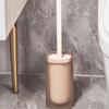 No Dead Angles Toilet Brush Long-Handled Toilet Cleaning Tool Practical Toilet Scrubber  Bathroom