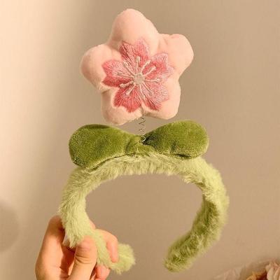 Bunny Strawberry Plush Headband