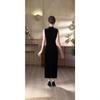 1011 New Chinese Cheongsam Women's Retro Improved Toast Clothing Engagement Wedding Dress Dress