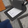 PATIKIL Ledergepäck 50 Stück Gepäck PU Taschenanhänger für Flugreisen Schwarze Anhänger, Anhänger, Koffer, Essentials,