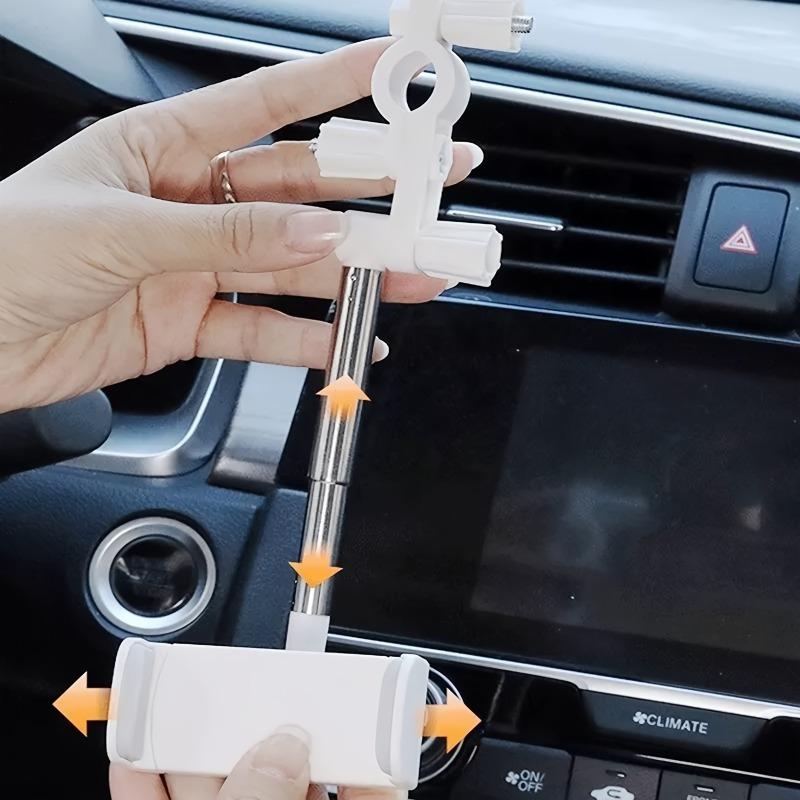 1pc 360 ° rotatable rearview mirror phone holder, adjustable waterproof, is an ideal choice for automotive interior accessories