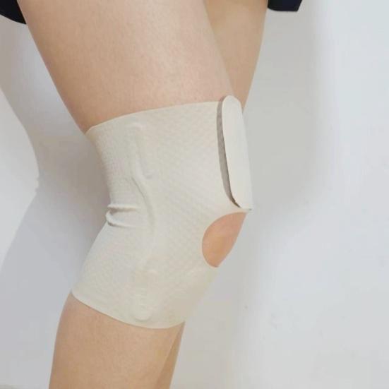 Unisex Knee Pad Ultrathin Good Breathability High Elasticity Fabric Sports Compression Knee Brace Knee Sleeve Patella Pad Bilateral Stabilizer