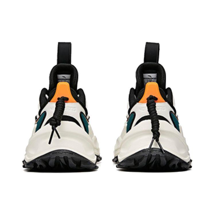 Anta Hot X Yanhuang Shennong Non-Slip Wear-Resistant Low-Top Dad Shoes Men sneaker Black White 912038890-4