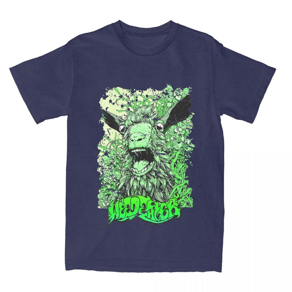 Uomo Donna Weedeater Maglietta Abbigliamento Stoner Metal Cotone T-shirt Vestiti Magliette Vintage Tutte le Stagioni