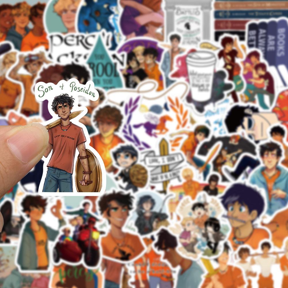 10/30/60pcs Percy Jackson Movie Cartoon Stickers Cool Graffiti Waterproof Decals DIY Scrapbook Suitcase Laptop Classic Sticker