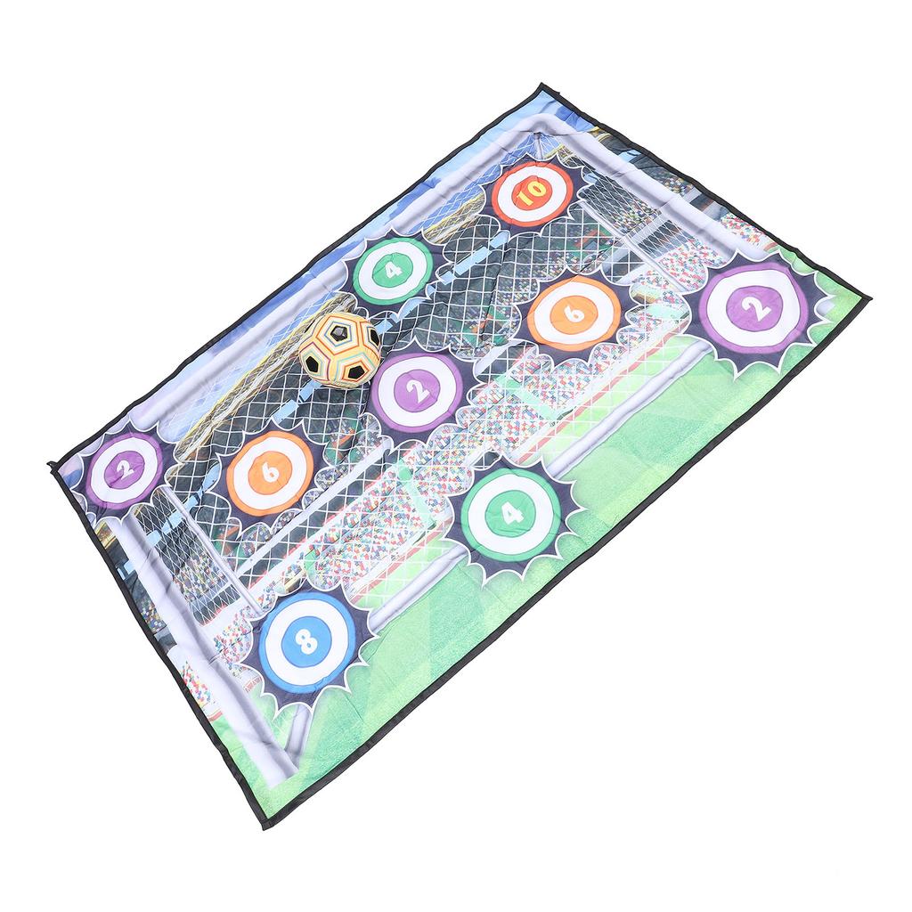 Fußball Spielmatte Set Indoor Outdoor Fußball Wurfzielspiel Wurf Fußballtor Spiel mit Fußball