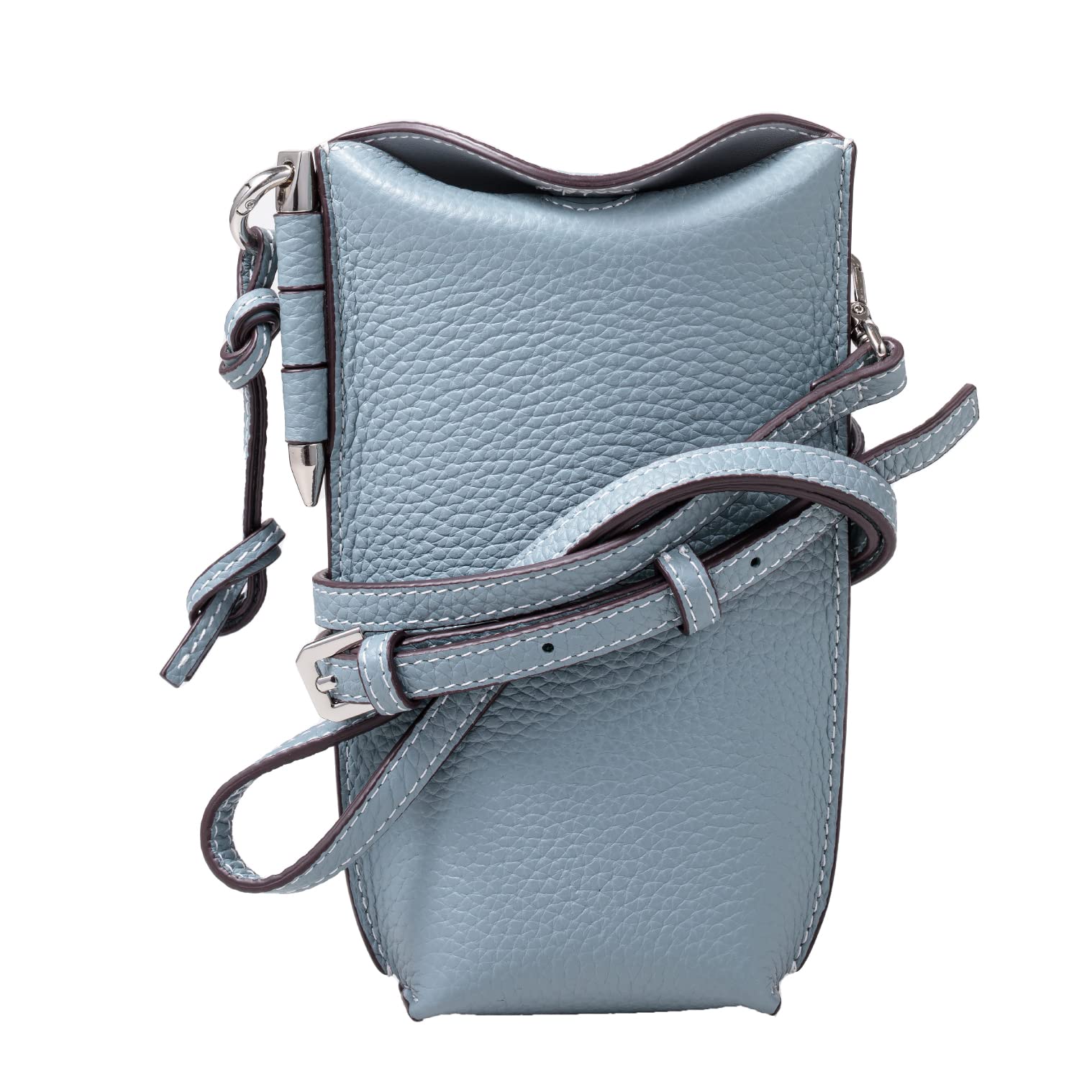 

СУМКА від Imai Bag Високоякісна Шкіряна Сумочка для Смартфона на Плече Стильна Велика Місткість Смартфон Пошет Легка Нант Подарунок Популярна 99420 синій