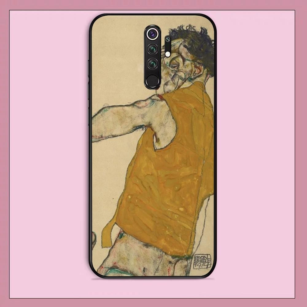 Egon Schiele Phone Case For Redmi Note 4 X 5 A 6 7 8 T 9 9S 10 11 11S 11Epro Poco M3 pro