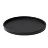 Ideaco Bamboo Melamine Tableware Small Plate Flat 12cm WAMONO 12 Kuro Black 335BK