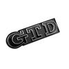 New Car 3D Metal GTD Badge Body Front Grill Trunk Emblem Sticker For Volkswagen VW Golf 3 4 5 6 7 7.5 MK4 MK5 MK6 MK7 GTD C