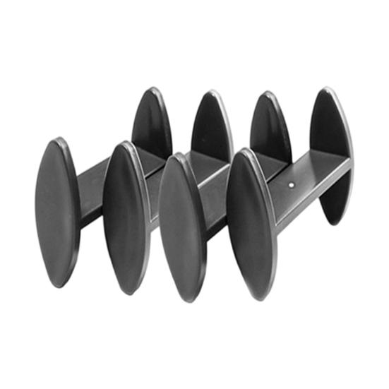 4Pcs Fence Board Fixing Clips Stainless Steel Fence Panel Concrete Base Spacer Fence Hardware Reduces Moisture Rot for DIY Fence Installation