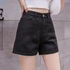 WTEMPO Denim Shorts Women's Summer High Waist Loose Shorts Slim Breathable Wide Leg Pants