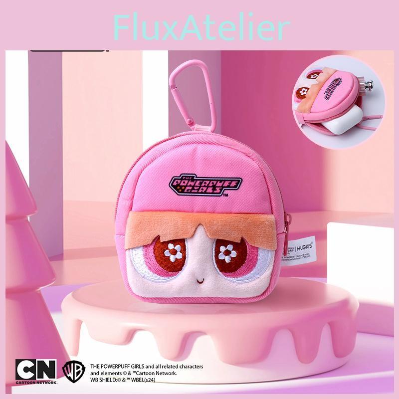 Girls Blossom Whoopass Bubbles Buttercup Cartoon Anime Plush Small Storage Bag