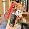 Exquisite Sports Panda Keychain Charm: Doll Pendant & Bag Accessory
