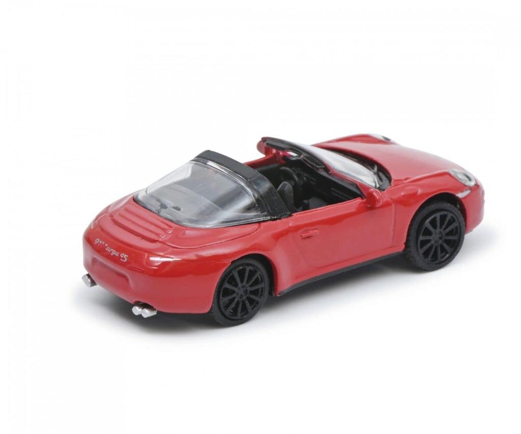 Schuco Scale Porsche 911 Targa 4S 2013 Red 1/87 (991)