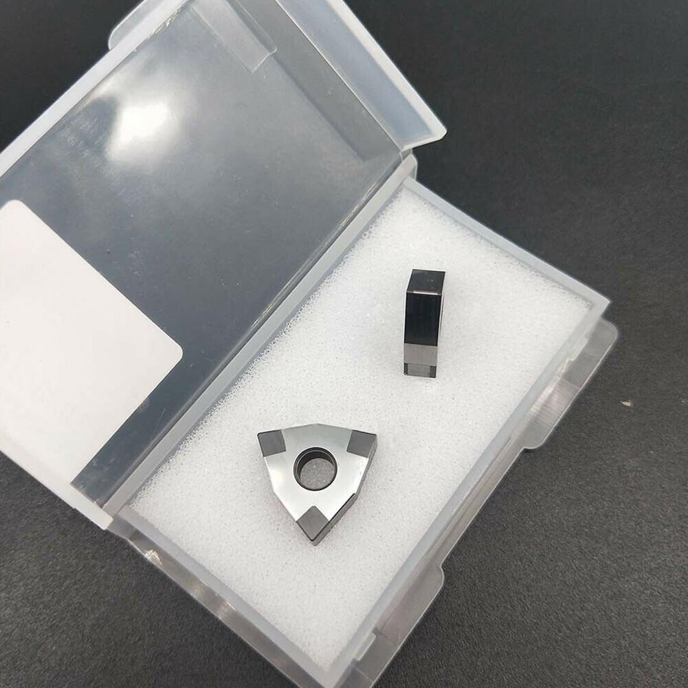 2PCS WNMG080404 CBN WNMG431 CBN Boron Nitride  Insert for Steel,cast Iron