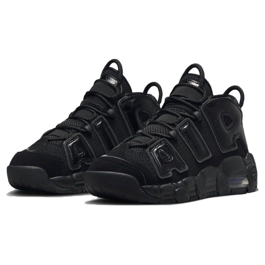 Nike Air More Uptempo GS Black Anthracite Kids Sneakers FV2264-001