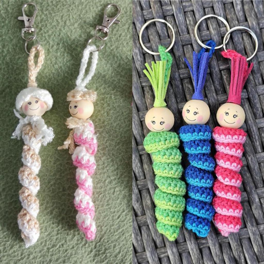 50 Stück Holzperlen, Smiley-Perlen mit Löchern, natürliche Holzperlen, runde lose Perlen für Heimwerkerarbeiten und Schmuckherstellung