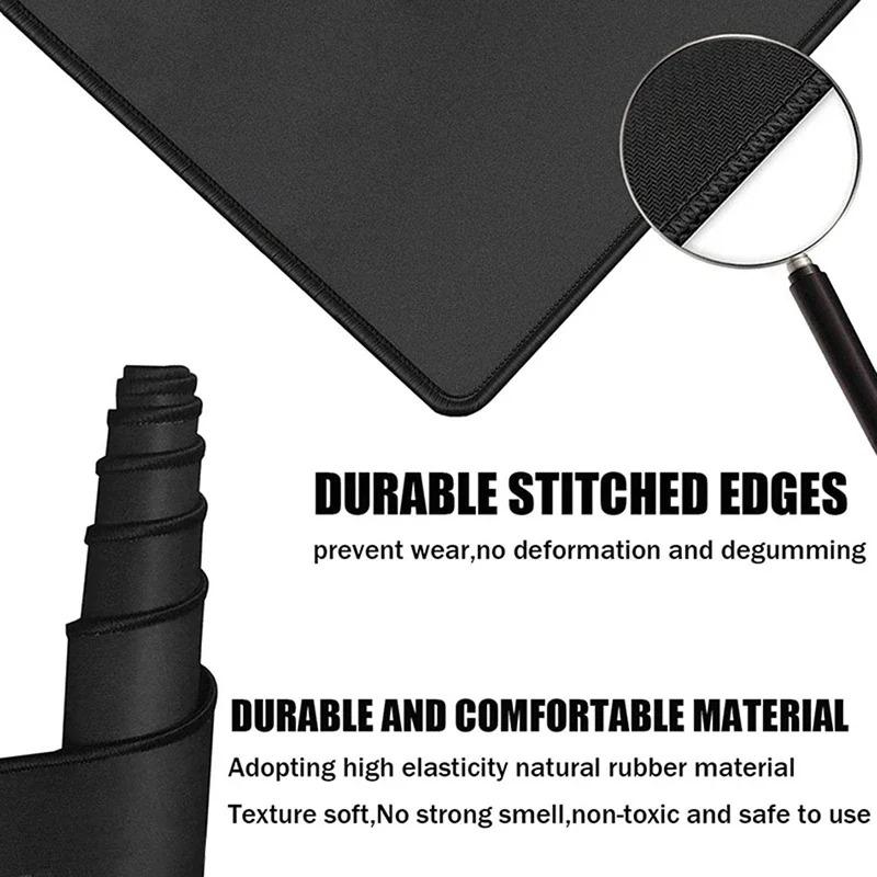 Horror Skeleton Mouse Pad Black and White Design Game Table Mats XXL Rubber Anti-slip HD Gaming Keyboard Mousepads Long Desk Mat