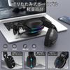 ATTACK SHARK L90 Gaming Headset: Ultra-lightweight 216g, 3 Connection Types (wired 3.5mm/Bluetooth 5.3/2.4GHz Wireless), Ultra-low Latency with Lights